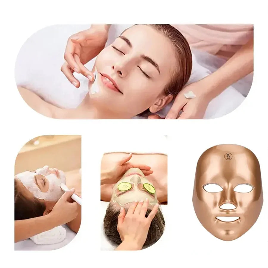 7-Color LED Beauty Mask for Women