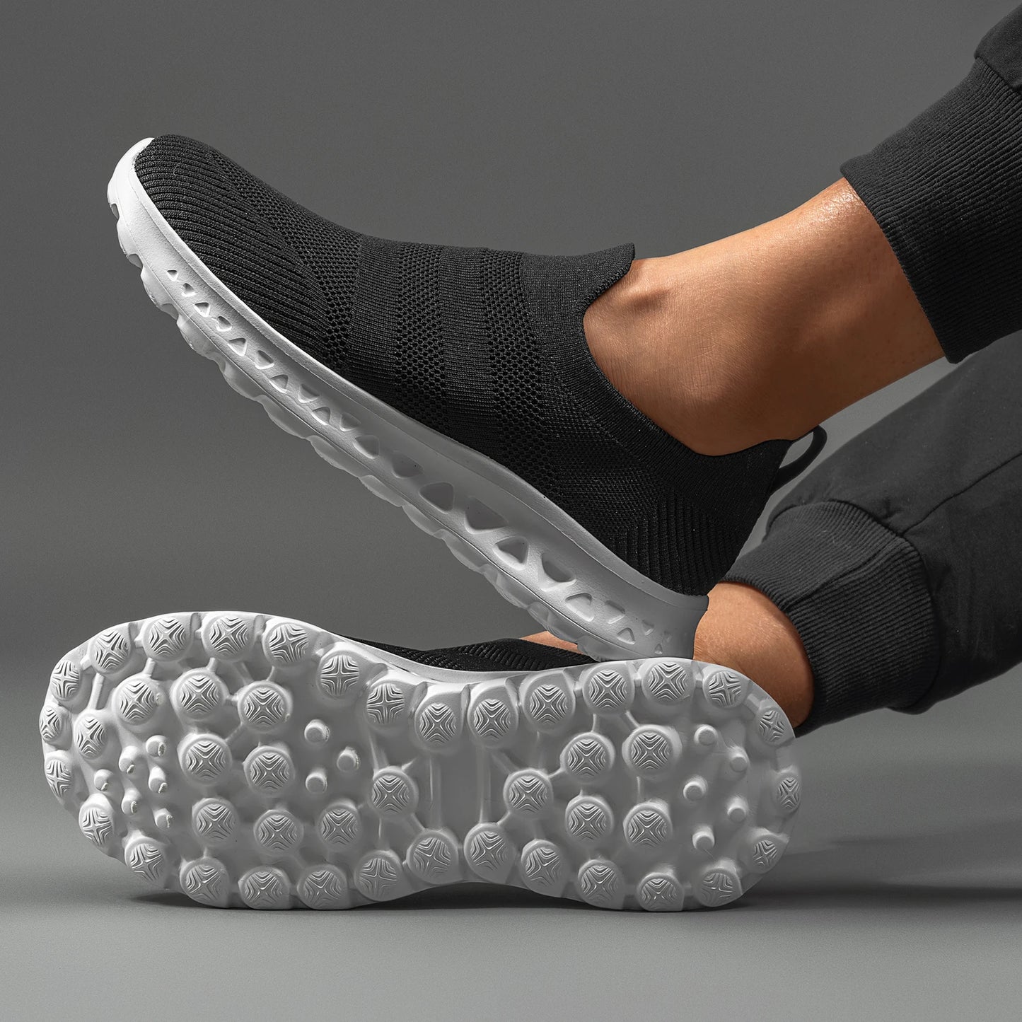 2024 Men Sneakers Running Shoes Mesh Non Slip Casual 1273