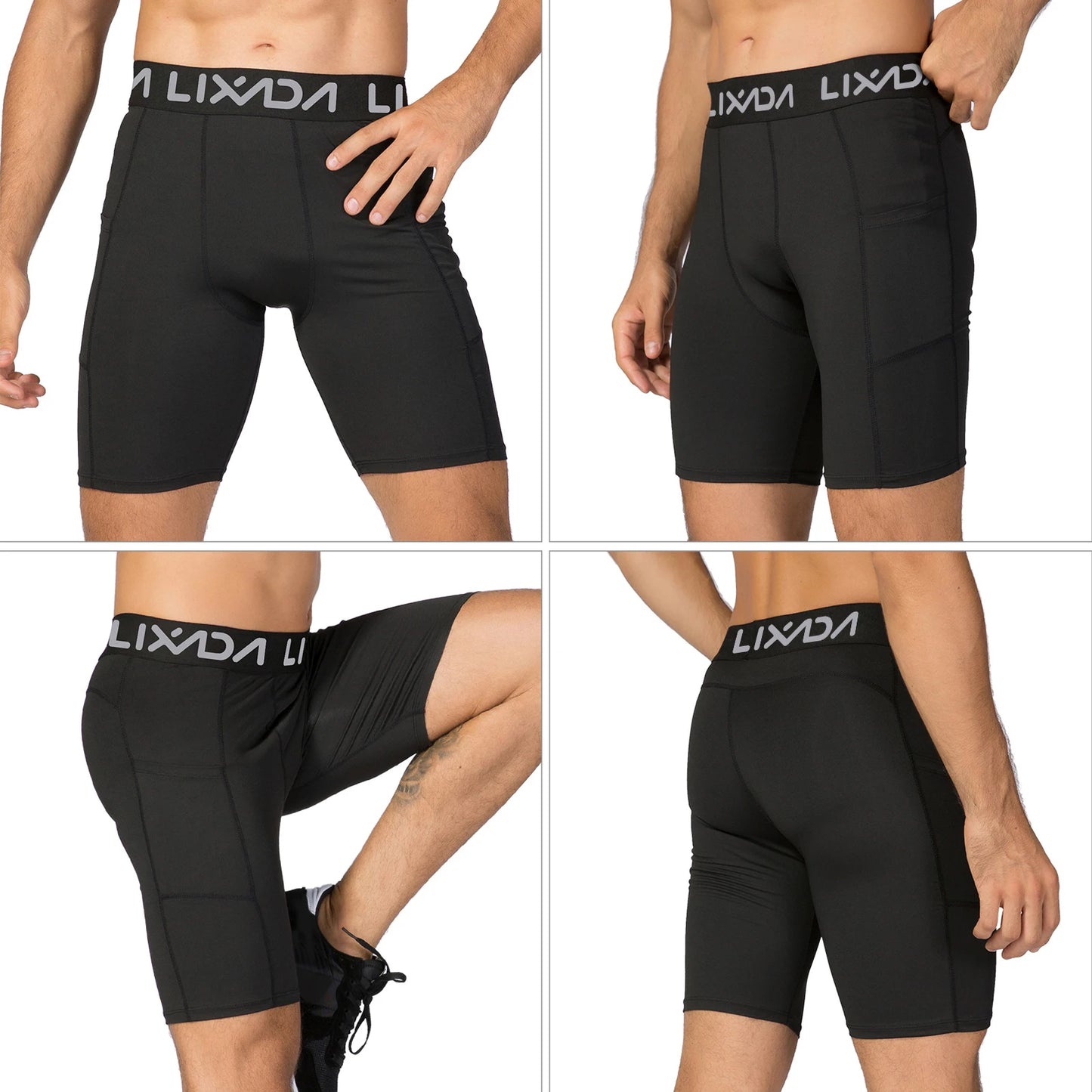 3 Pack Men Sports Shorts