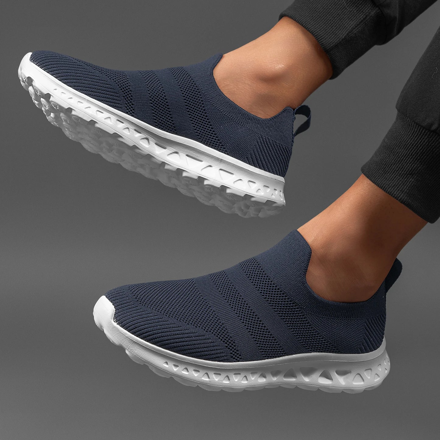 2024 Men Sneakers Running Shoes Mesh Non Slip Casual 1273